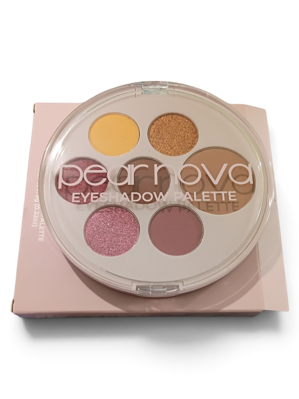 Pear Nova Pink, Gold & Mauve Eyeshadow Palette